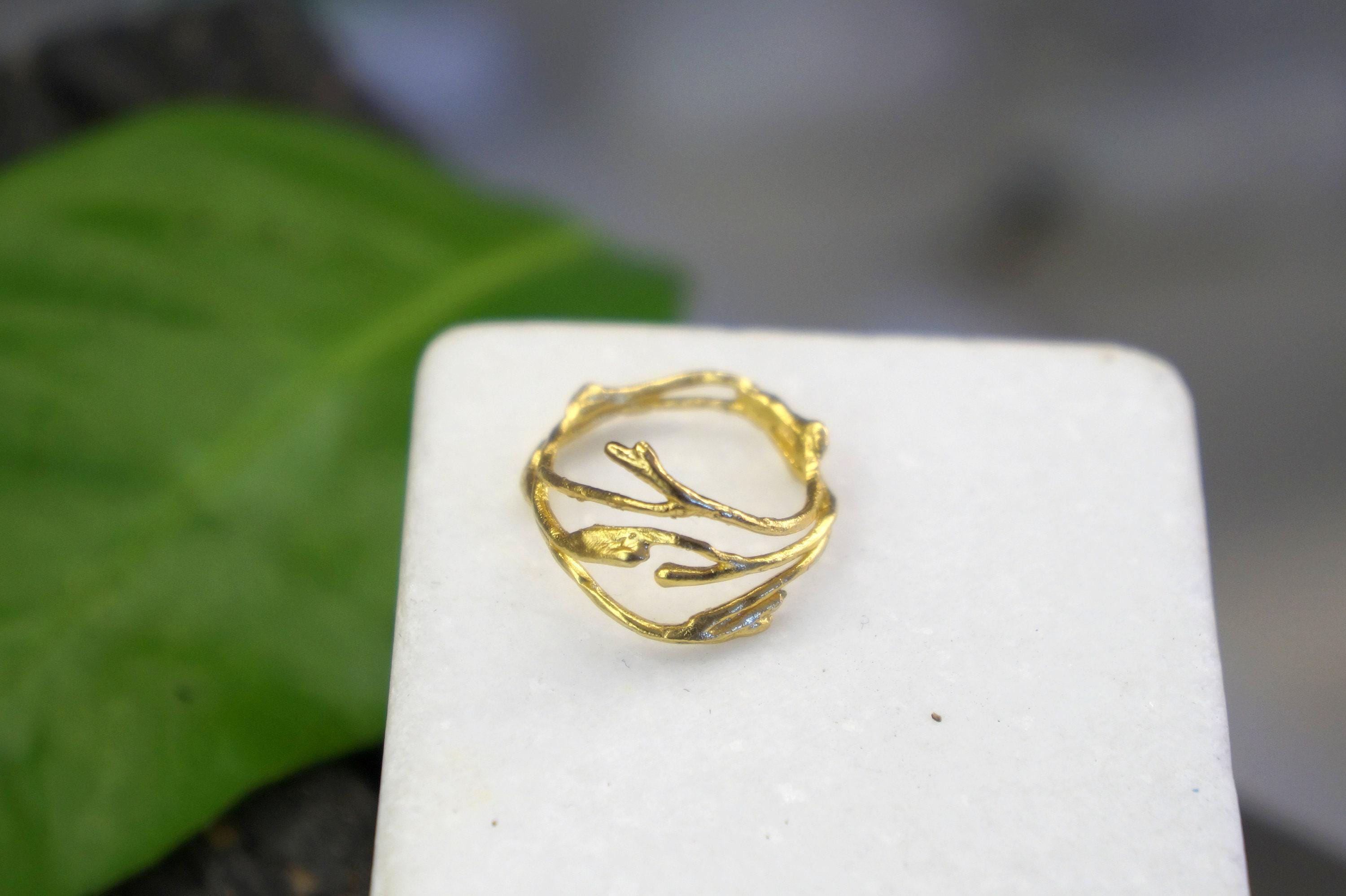 Floris Jasmine Branch Ring