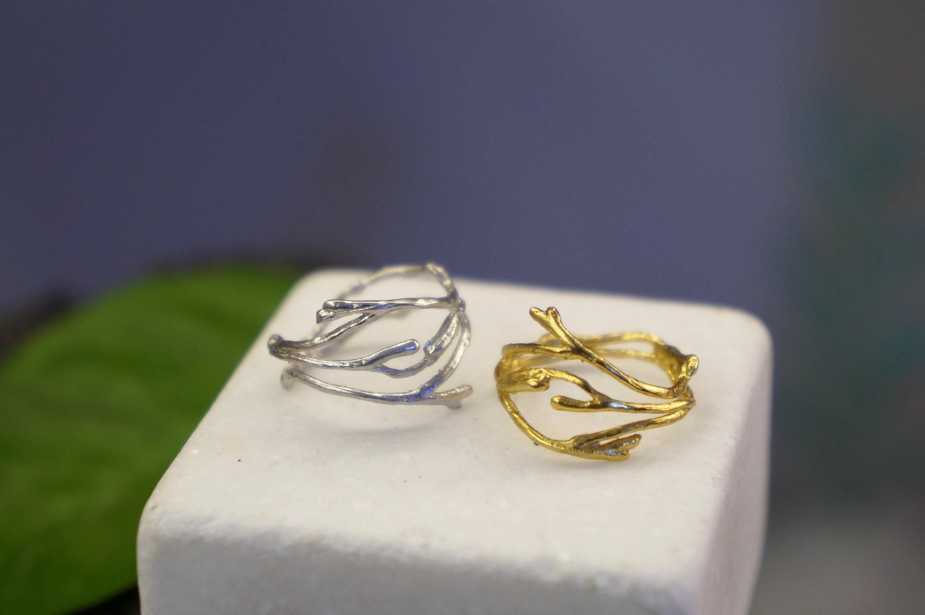 Floris Jasmine Branch Ring