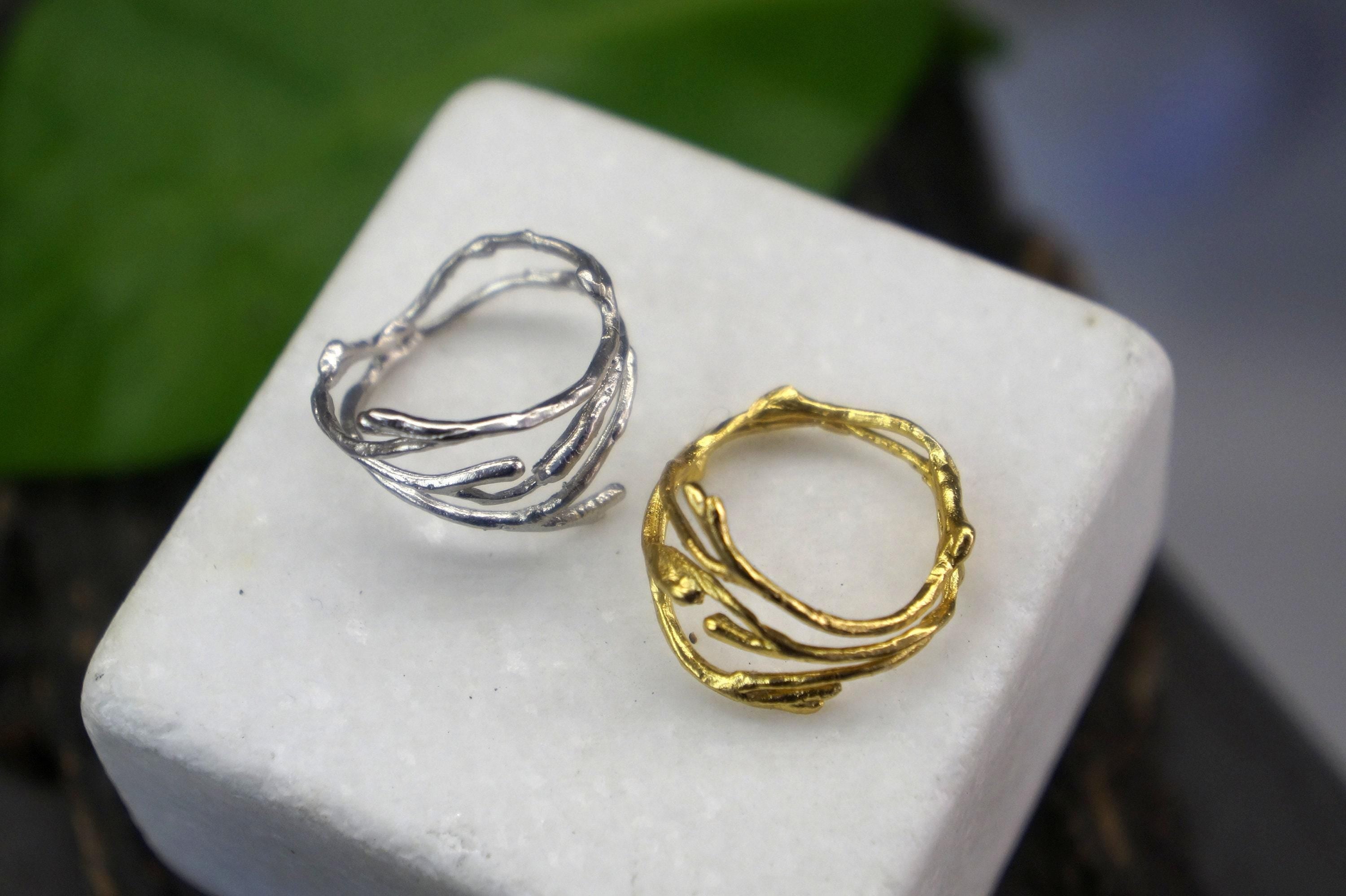 Floris Jasmine Branch Ring