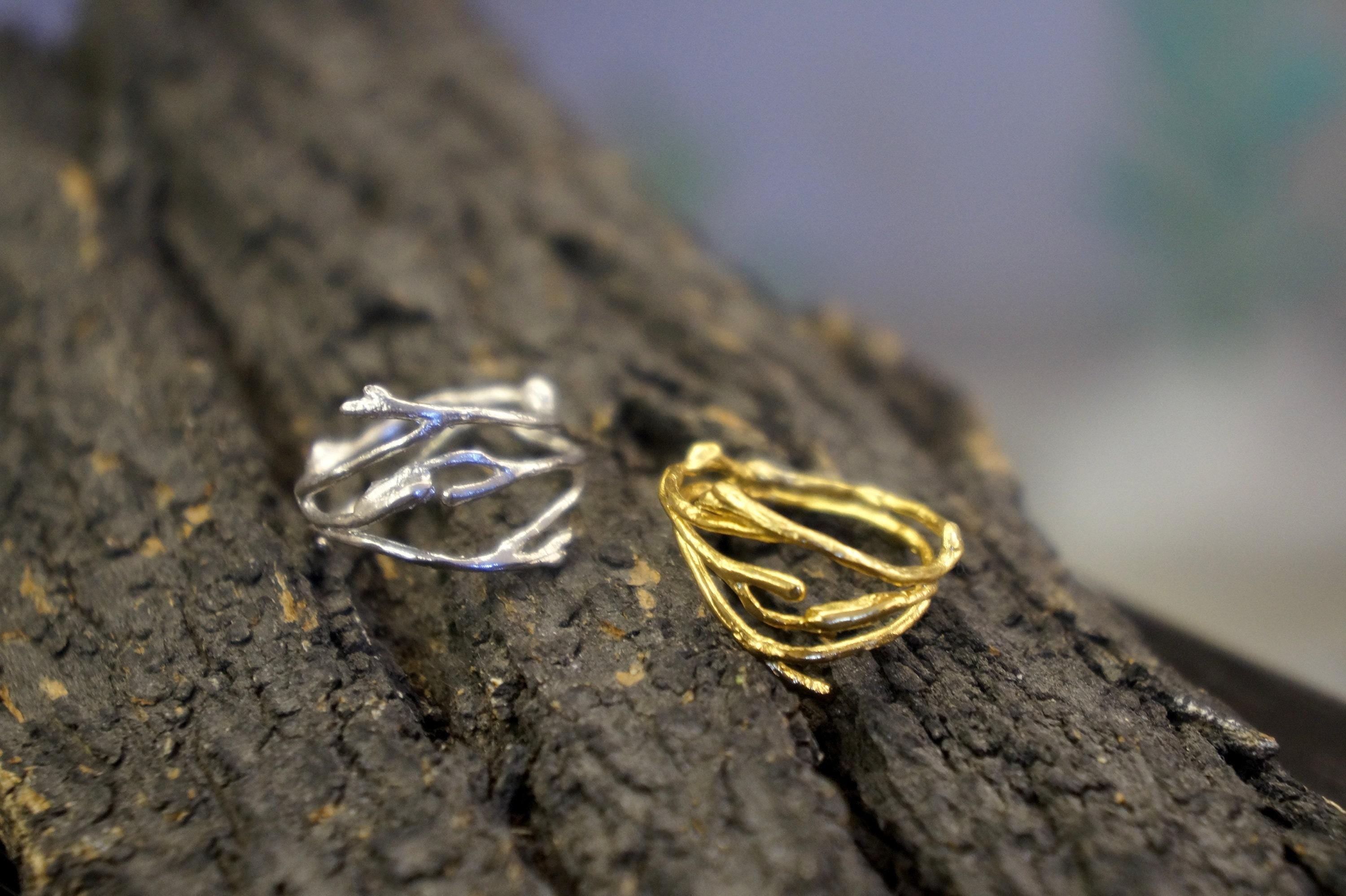 Floris Jasmine Branch Ring