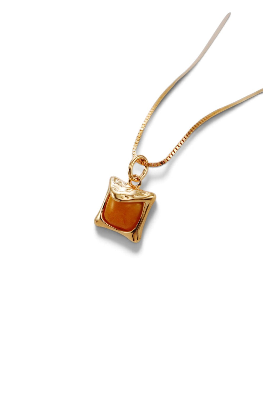 The Petra Amber Pendant